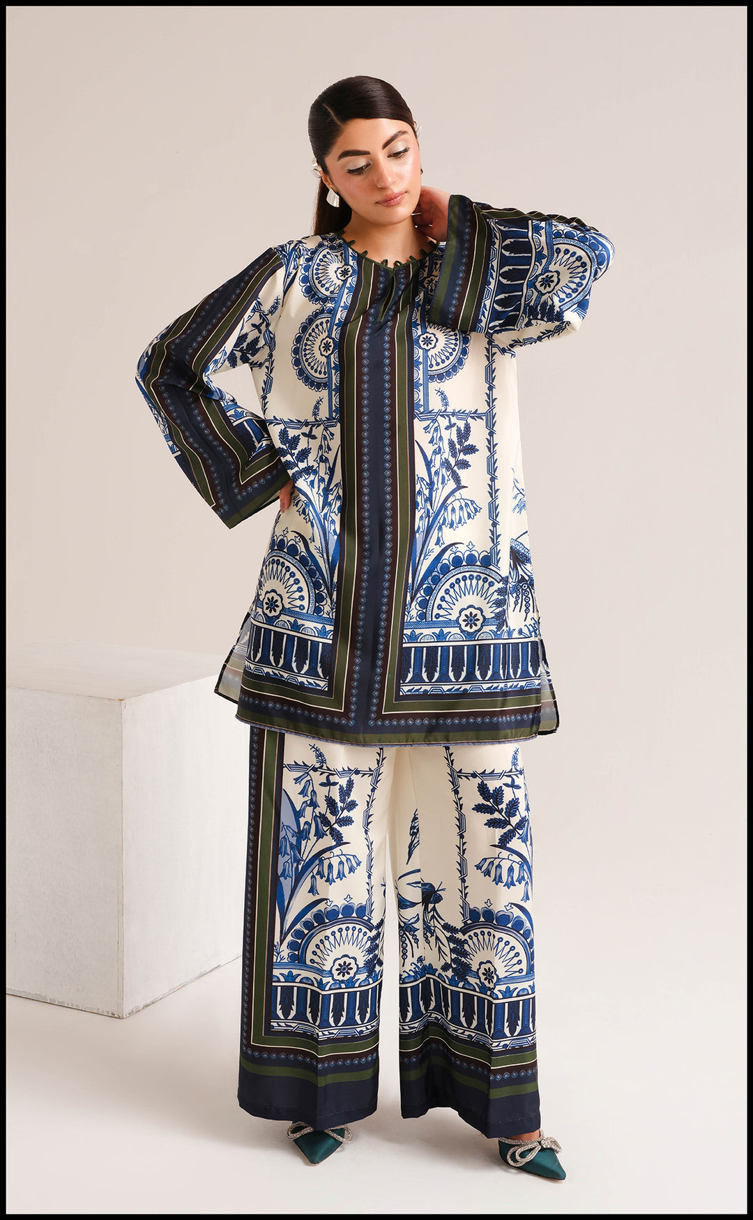 Eshaal Digital - 2 Piece Stitched