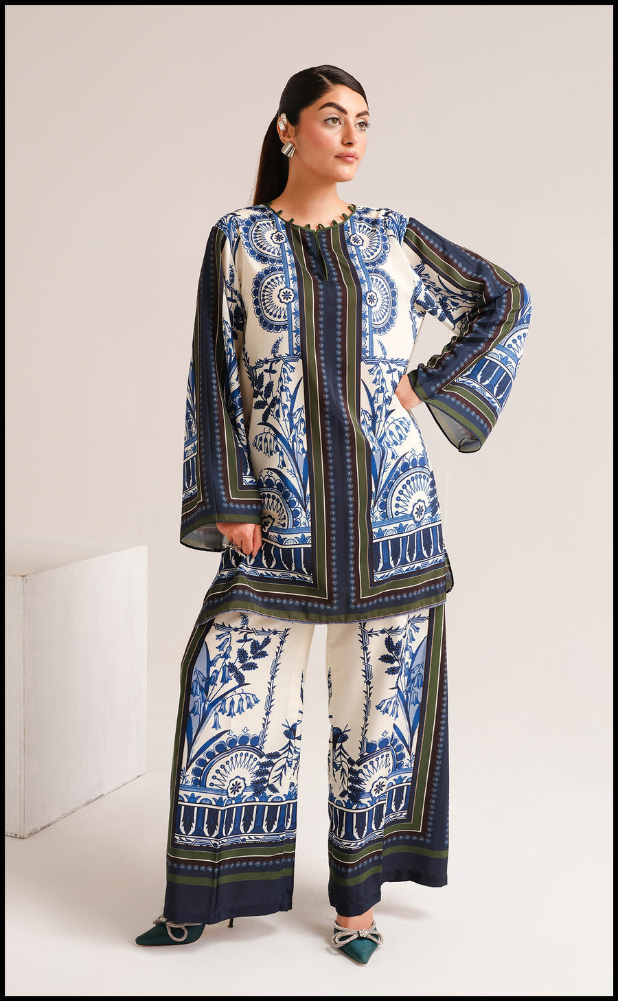 Eshaal Digital - 2 Piece Stitched