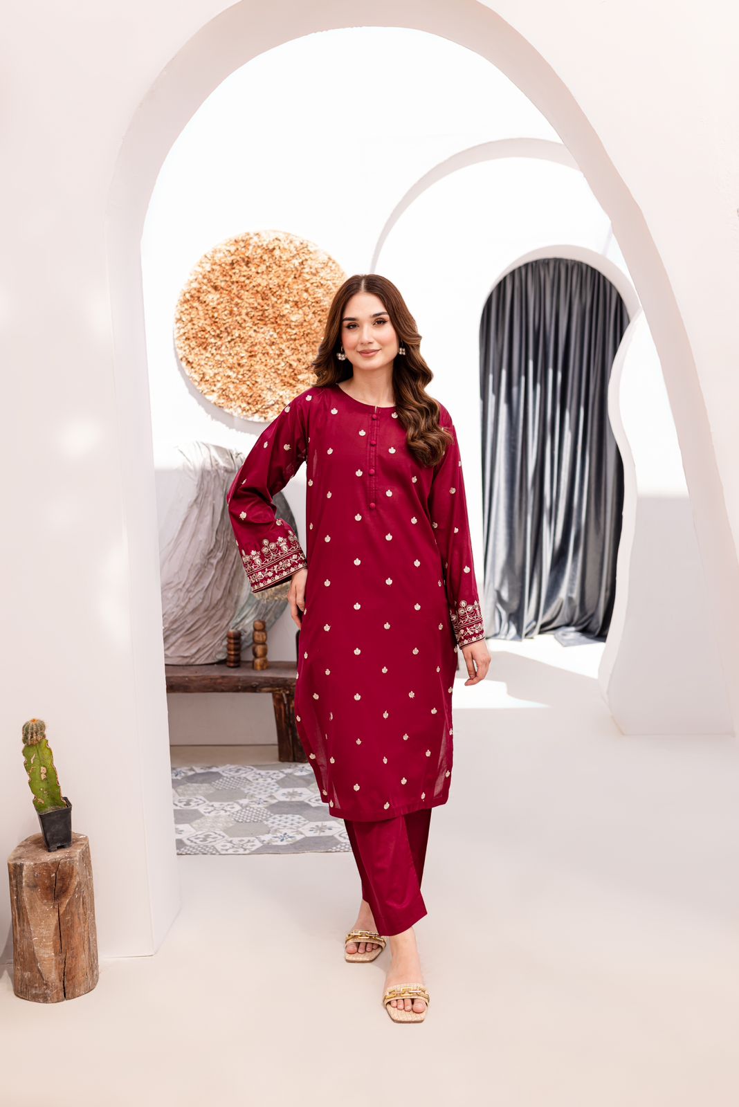 Dil Awez Embroidered - 2 Piece Stitched