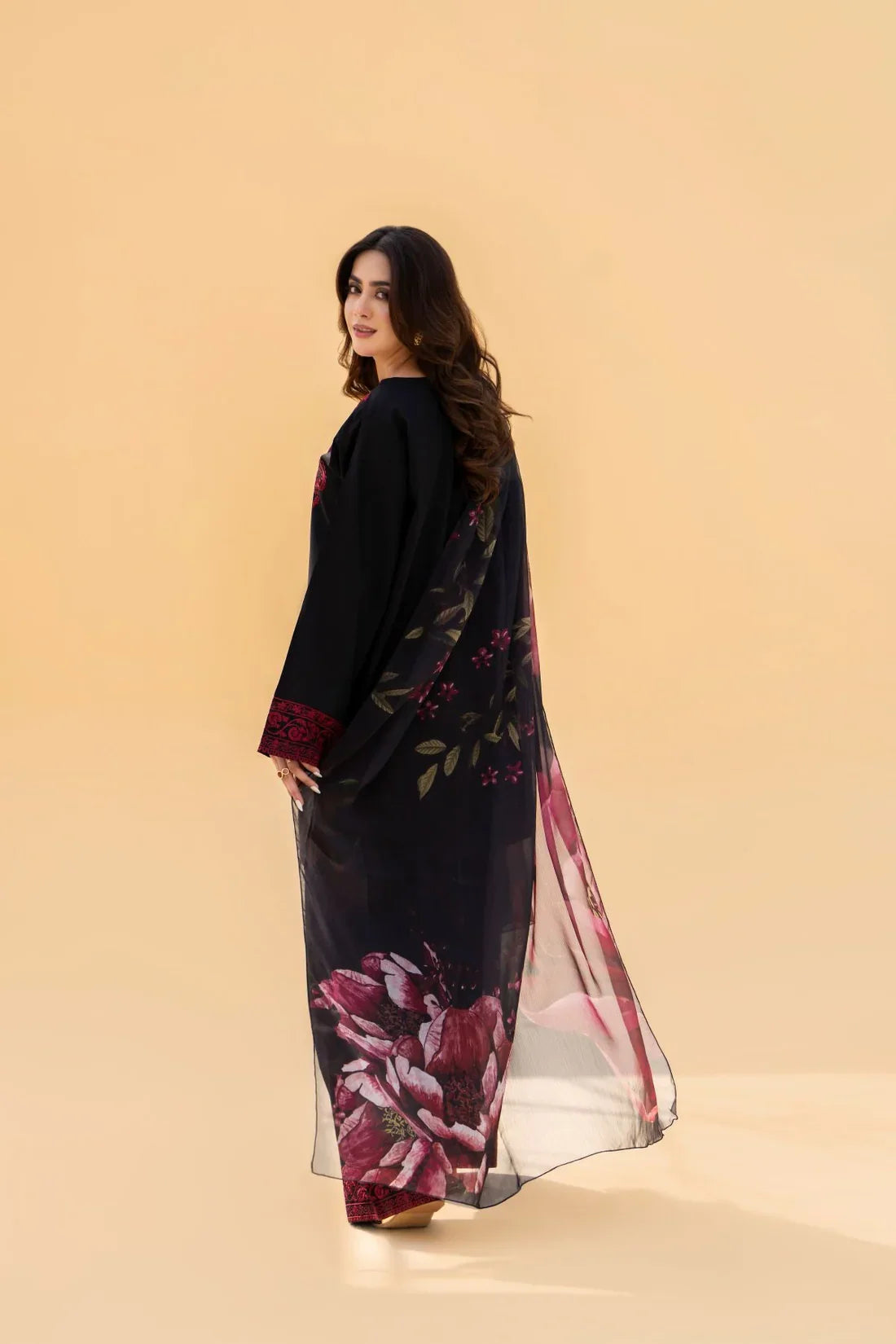 Ashish 2PC EMBROIDERED COTTON SUIT STICHED