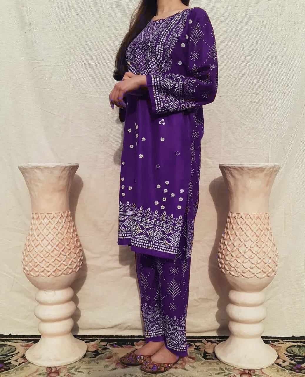 New Chunri 2pc Dress