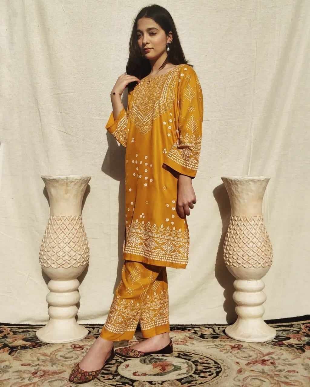 New Chunri 2pc Dress