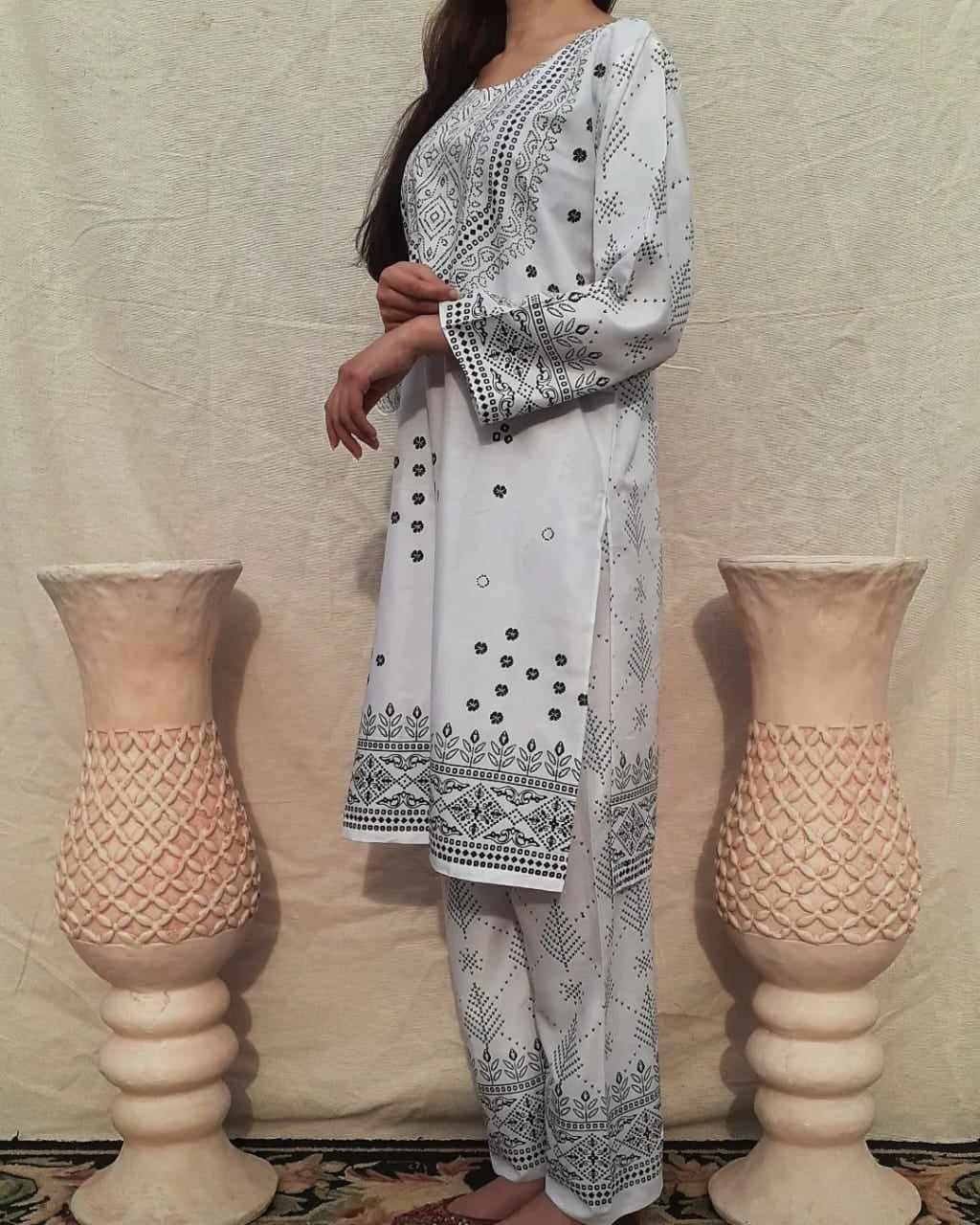 New Chunri 2pc Dress