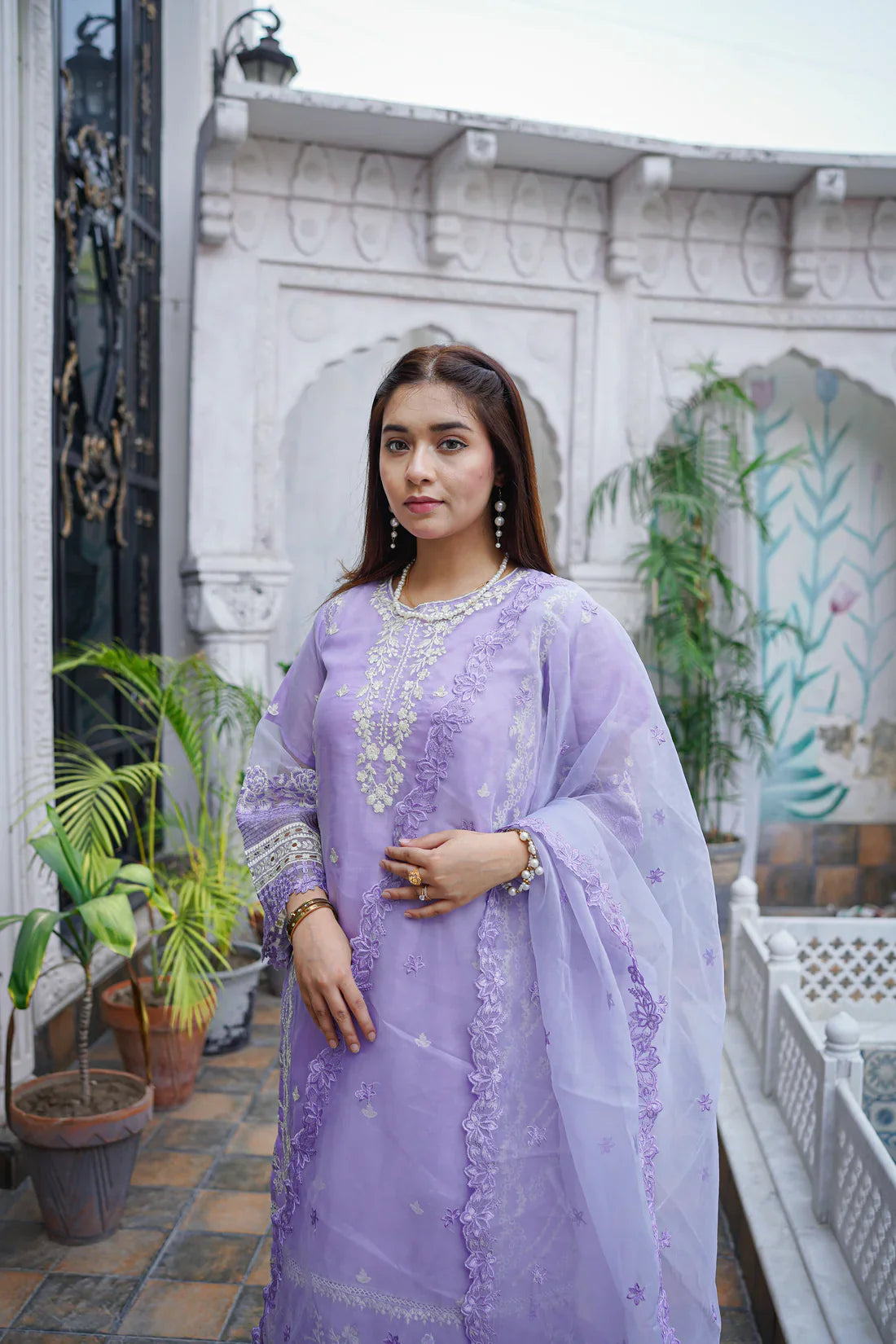 Hukam 3pc embroided dress