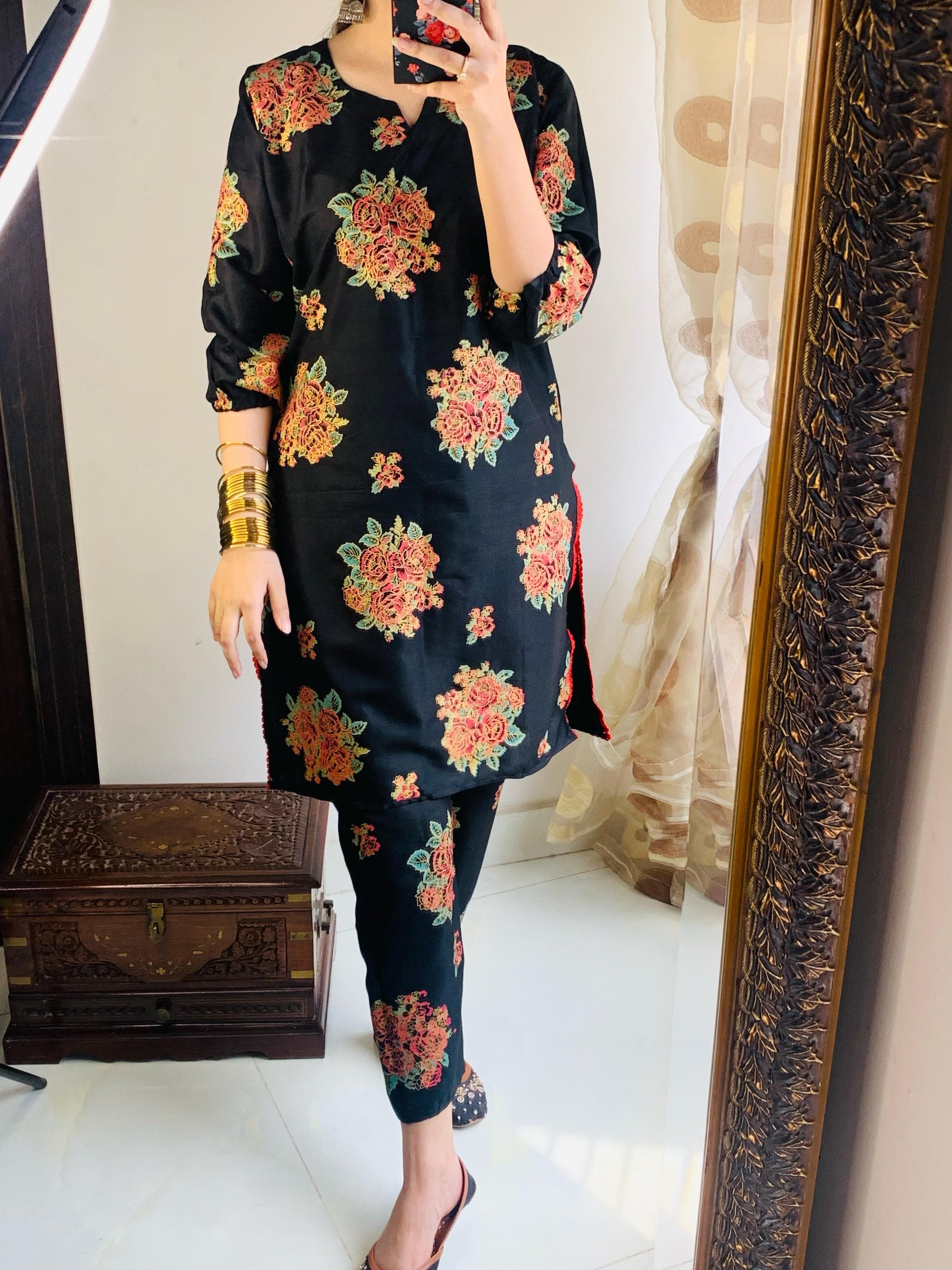 Printed Gulab - 2 Piece Stitched