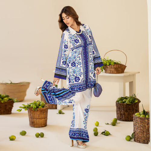 Aahang Digital 2pc Dress