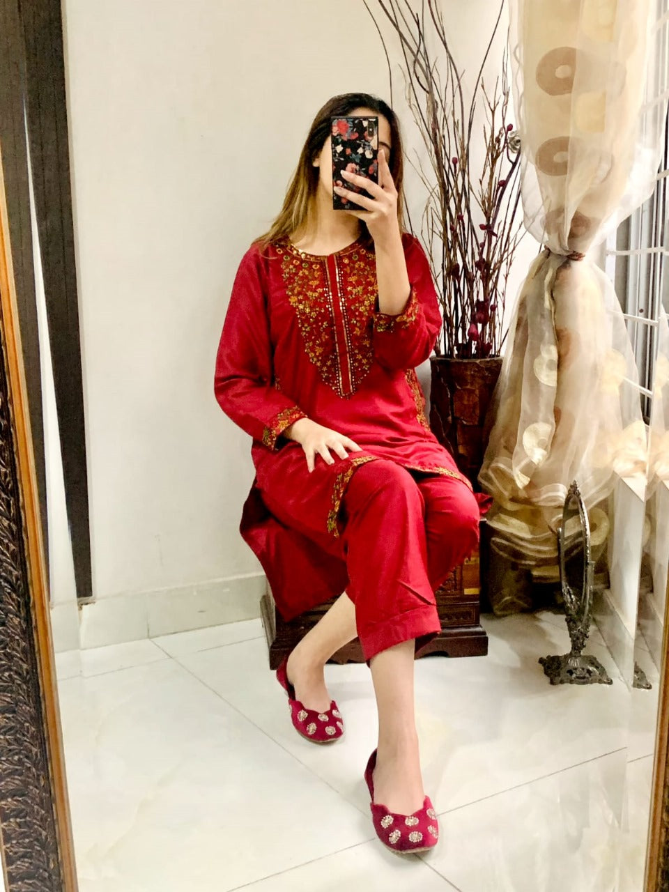 Sequence pocket 2pc Dress