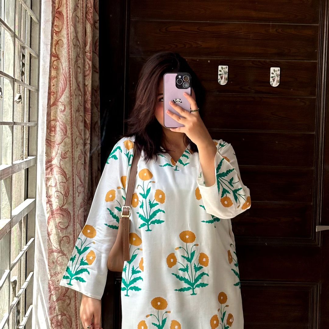 Yellow Gulzar 2pc Dress