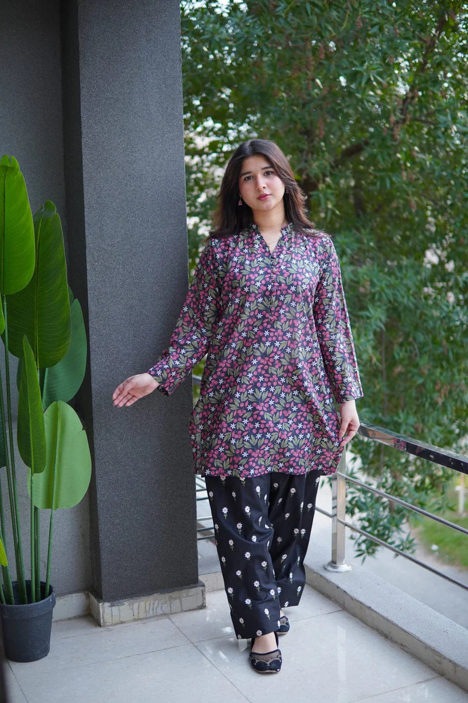 Farshi Digital Print 2pc Dress