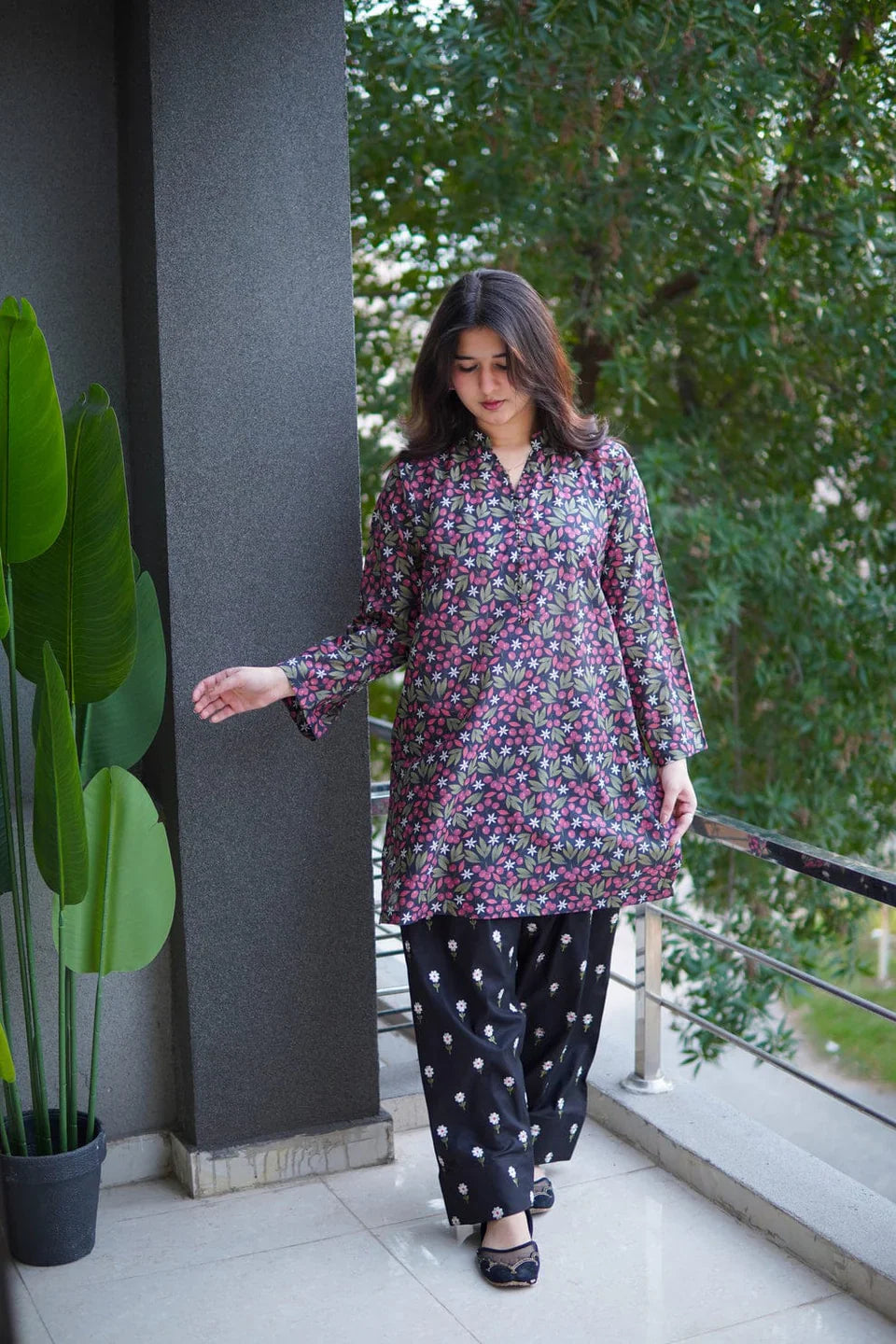 Farshi Digital Print 2pc Dress
