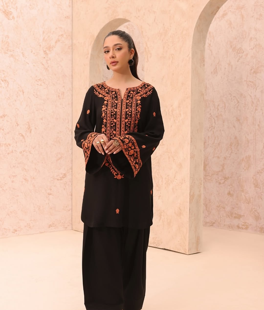 Elizabeth Embroided 2pc Dress