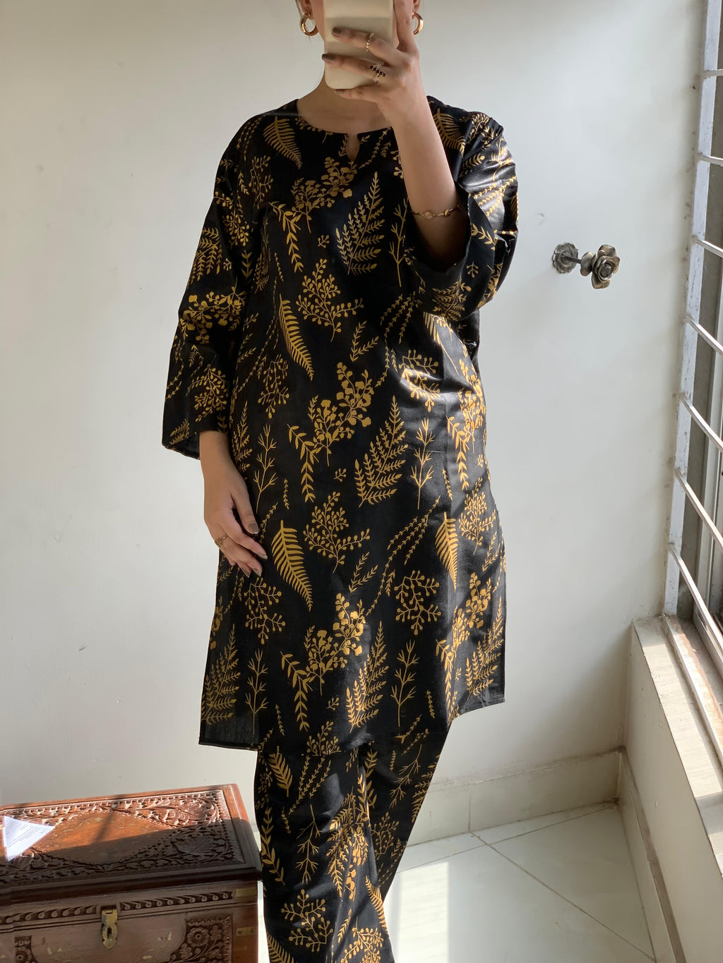 Leaf - 2 Piece Stitched