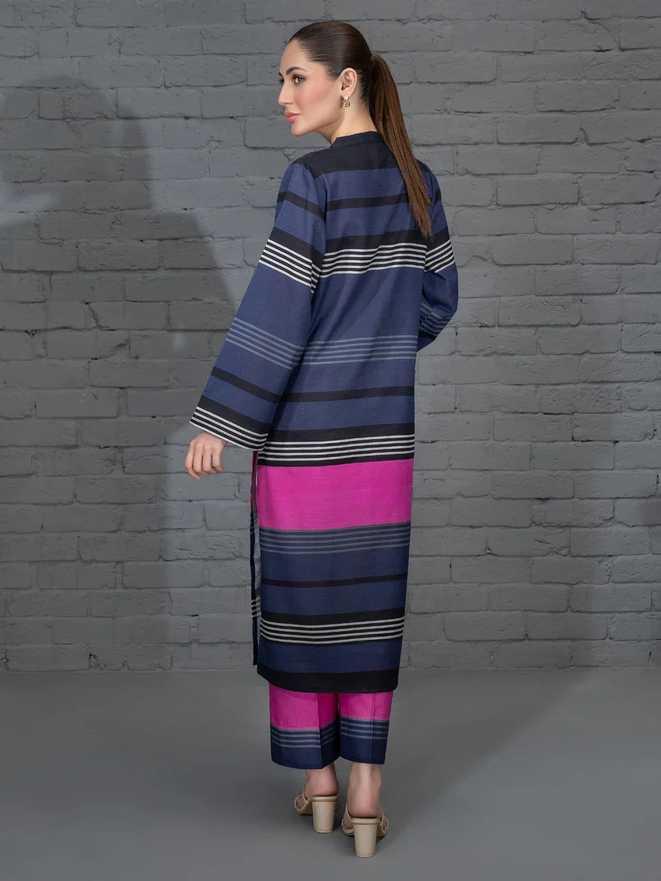 Lining 2pc  Digital Print Dress